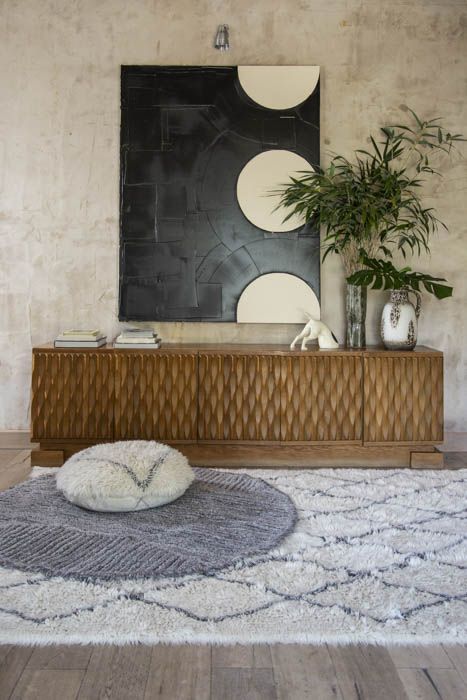 Lorena Canals. Washable Rug Woolable Berber Soul. 300x200 cm