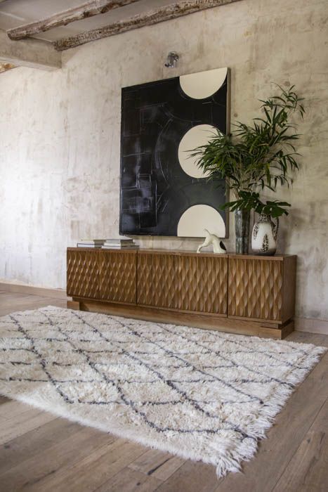 Lorena Canals. Washable Rug Woolable Berber Soul. 300x200 cm