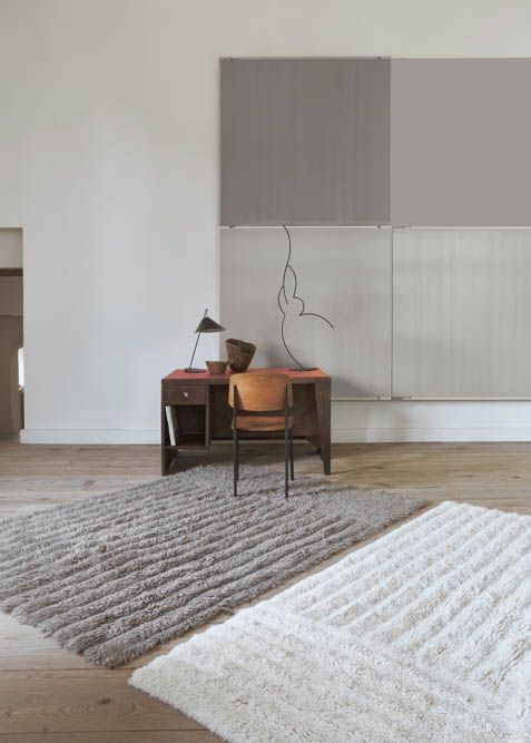 Lorena Canals. Χαλί δωματίου Woolable Dunes - Sheep White 170 x 240 εκ.