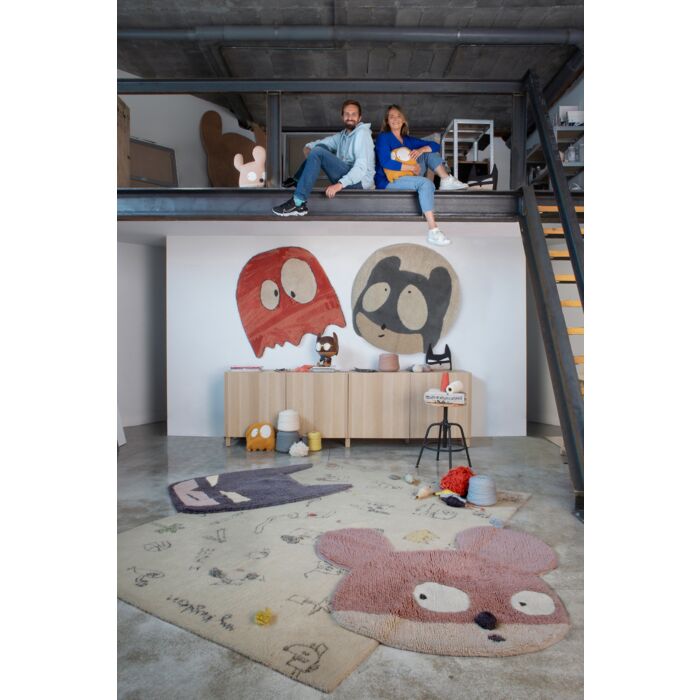 Lorena Canals. Woolable Rug Ghosty O 100 cm