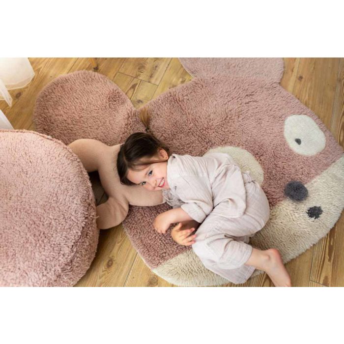 Lorena Canals. Woolable Rug Miss Mighty Mouse 100x120 cm