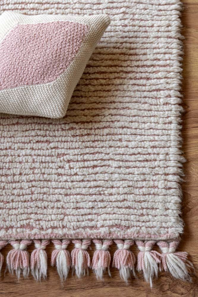 Lorena Canals. Χαλί δωματίου Woolable Koa Pink 120x170 εκ.