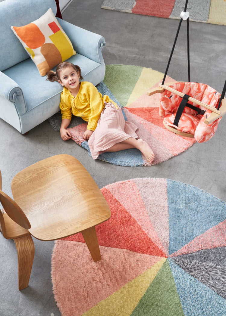 Lorena Canals. Woolable Rug Pie Chart