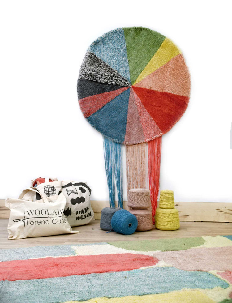 Lorena Canals. Woolable Rug Pie Chart
