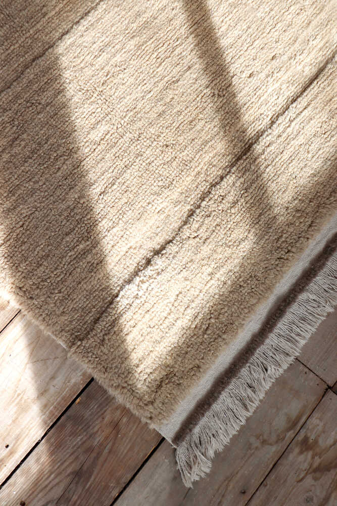 Lorena Canals. Χαλί δωματίου Woolable Steppe - Sheep Beige 200 x 300 εκ.