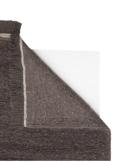 Lorena Canals. Woolable Rug Steppe - Sheep  Brown  80 x 140 cm