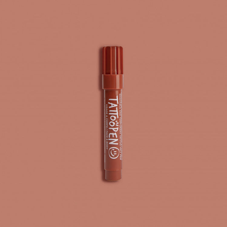NAILMATIC. Temporary Tattoo Felt Pen (brown)