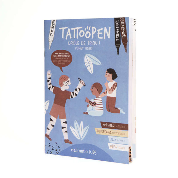 NAILMATIC. Activity Book Tattoopen Tribe