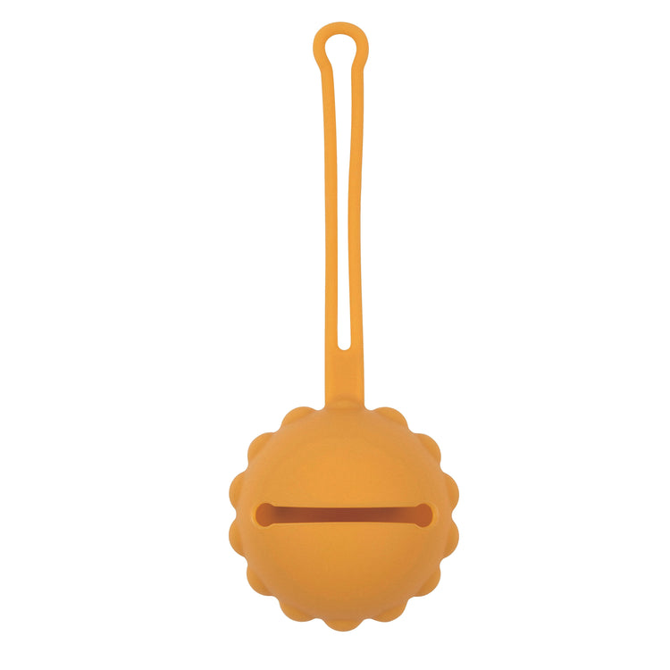 SILICON. Pacifier Case Silicone - Yellow