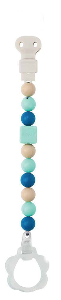 SILICON. Pacifinder clip 25cm blue / light blue / beige-Disc