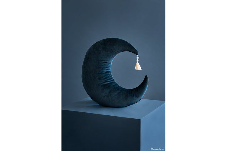 VELVET. Μαξιλάρι φεγγαράκι Pierrot 36*32cm Night Blue