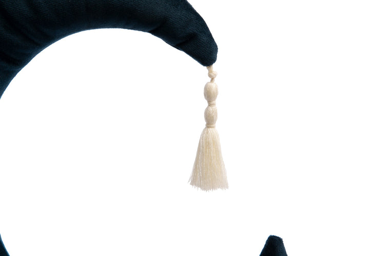VELVET. Μαξιλάρι φεγγαράκι Pierrot 36*32cm Night Blue