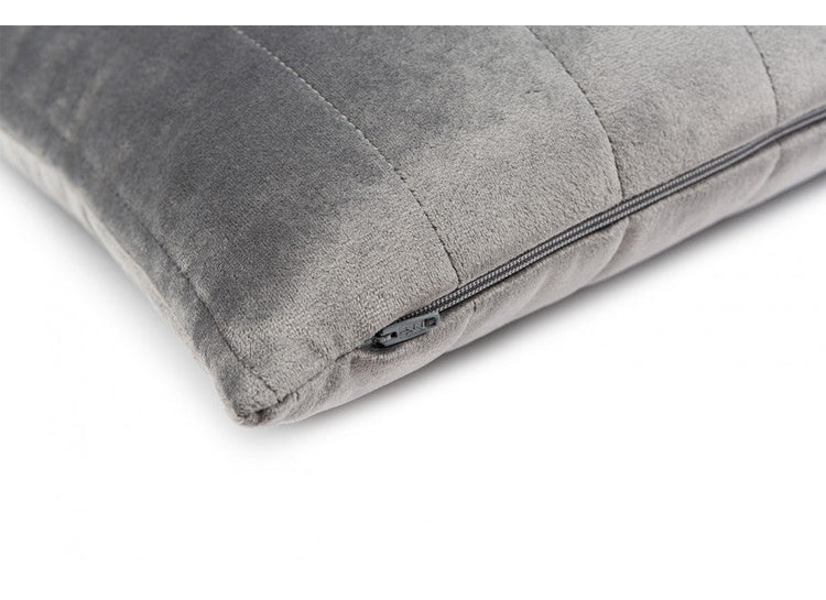 VELVET. Akamba Velvet Cushion 45x30 - Slate Grey