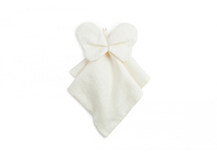 LIN FRANCAIS BUTTERFLY DOUDOU 32X32 OFF WHITE