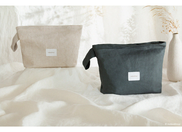LIN FRANCAIS VANITY CASE 34X24 GREEN BLUE