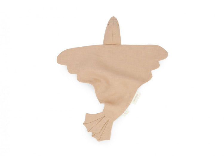 LIN FRANCAIS BIRD DOUDOU 40X48 SAND