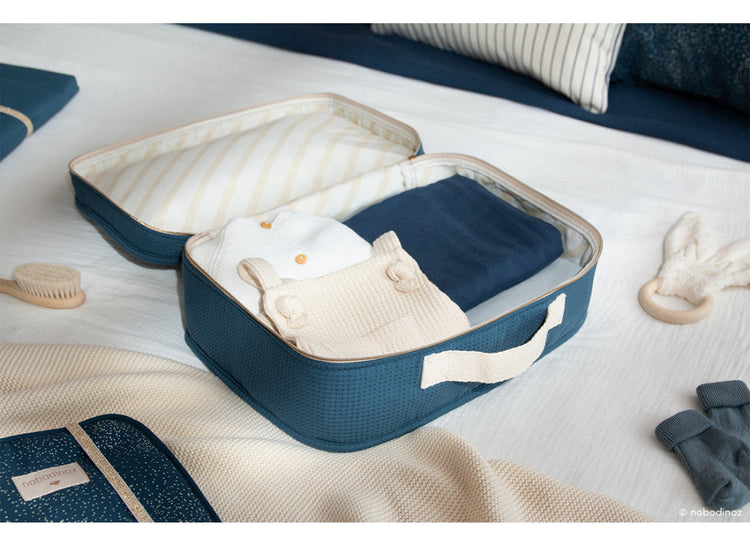NEW ELEMENTS. Victoria Baby Suitcase Night blue