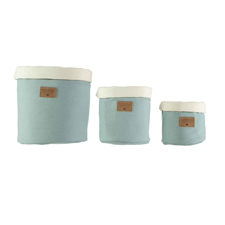 PURE. Basket Tango small Riviera Blue
