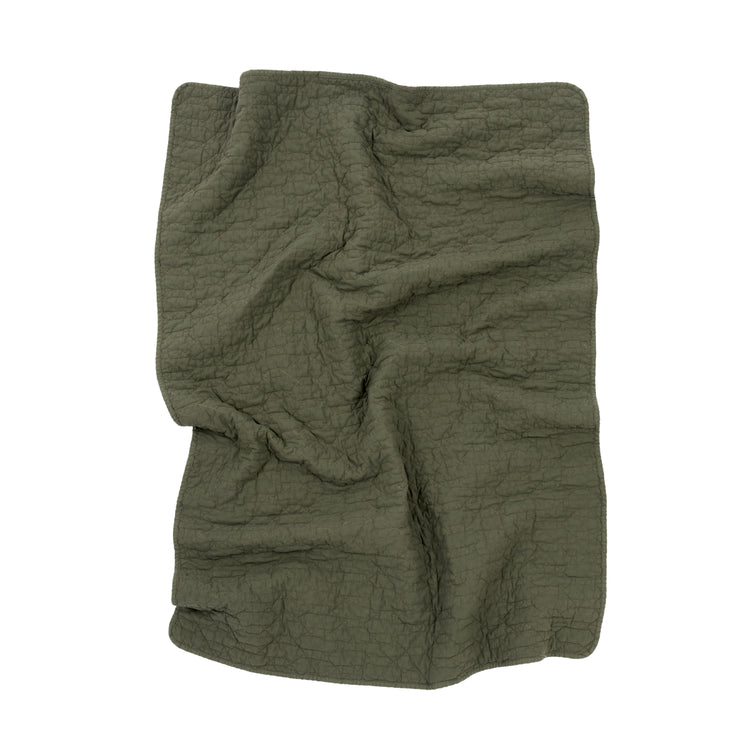WABI SABI. Quilted blanket Vetiver 100x135
