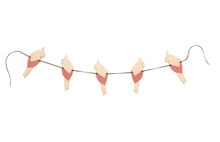 PURE. Garland Parrot Pink