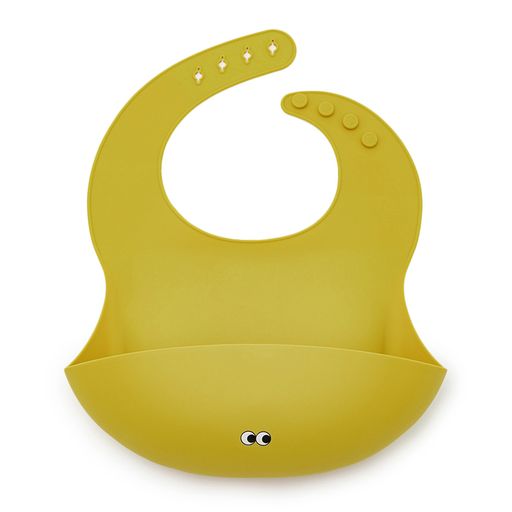 NOUI NOUI. Silicone Bib - Dusty lemon