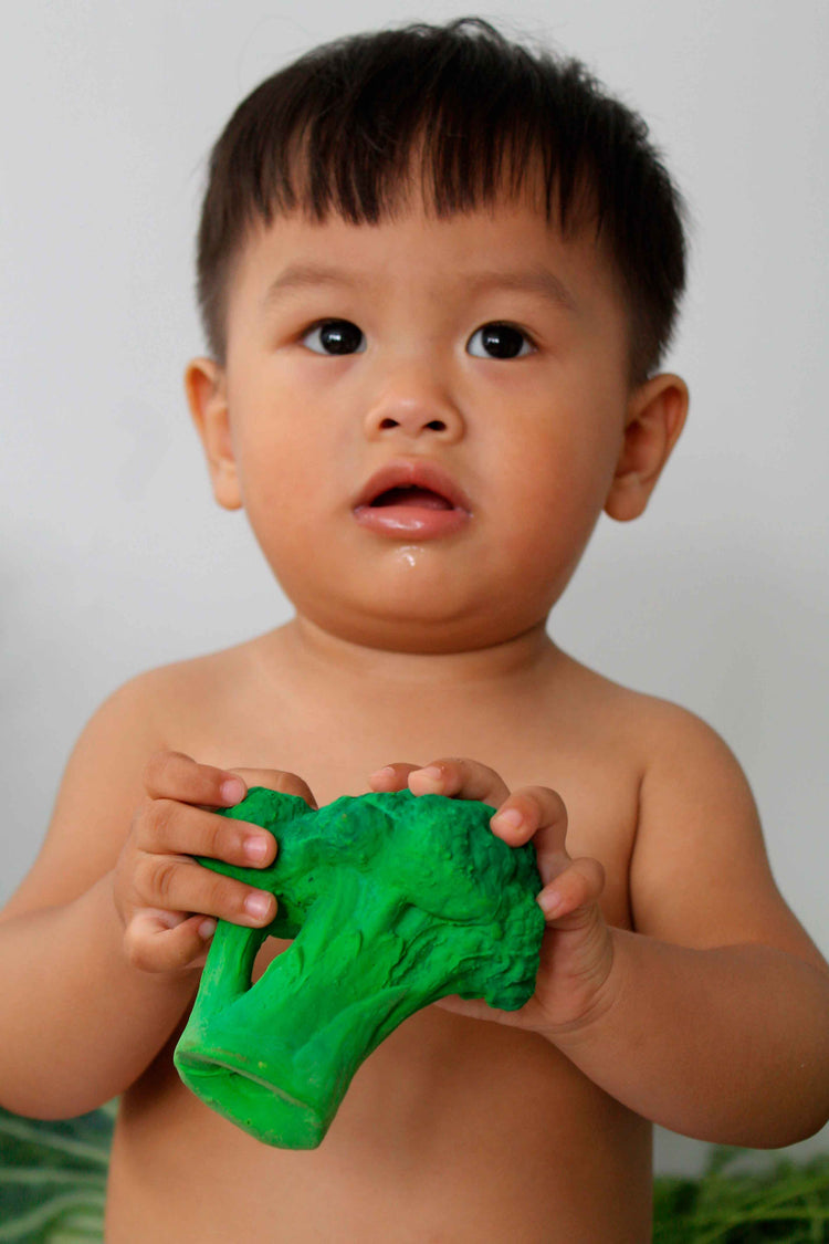OLI&CAROL. Baby teether - Brucy the Broccoli