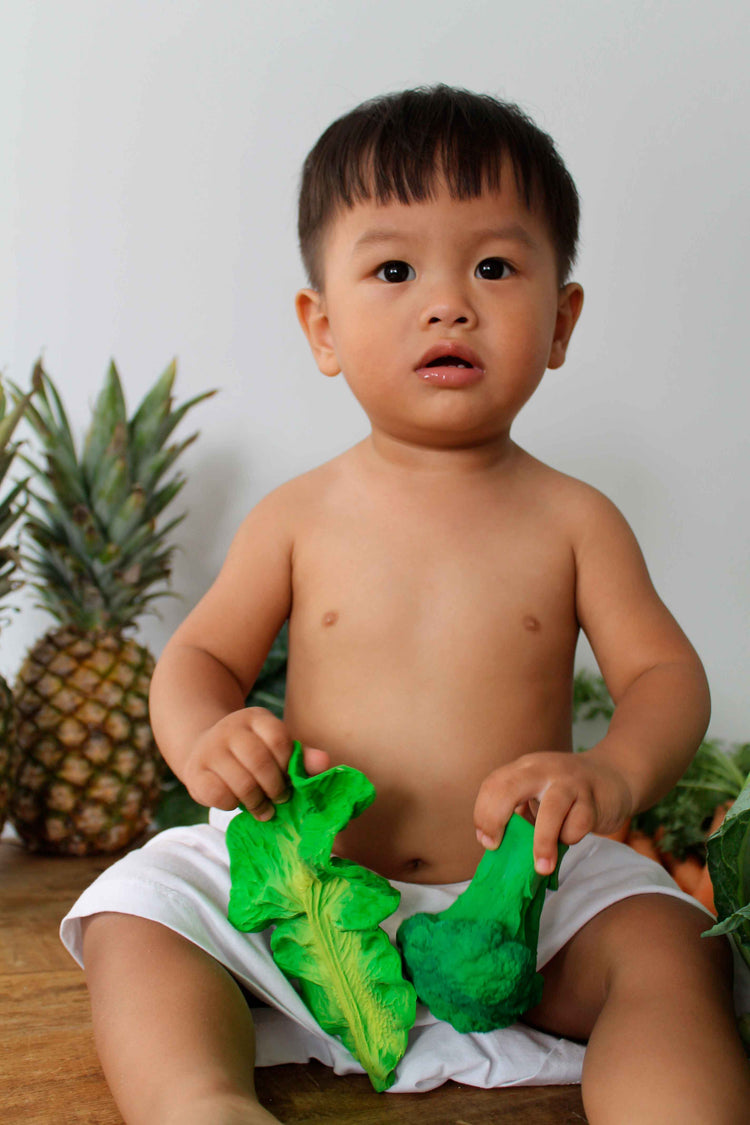 OLI&CAROL. Baby teether - Brucy the Broccoli