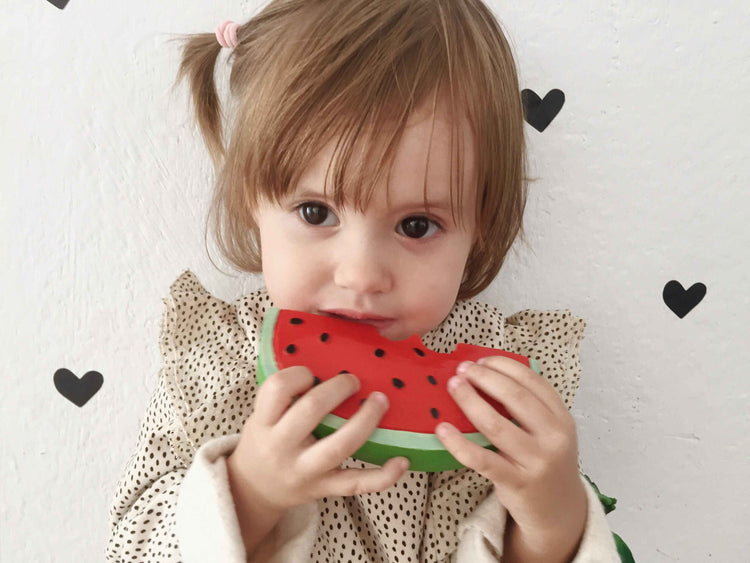 OLI&CAROL. Baby teether - Wally The Watermelon