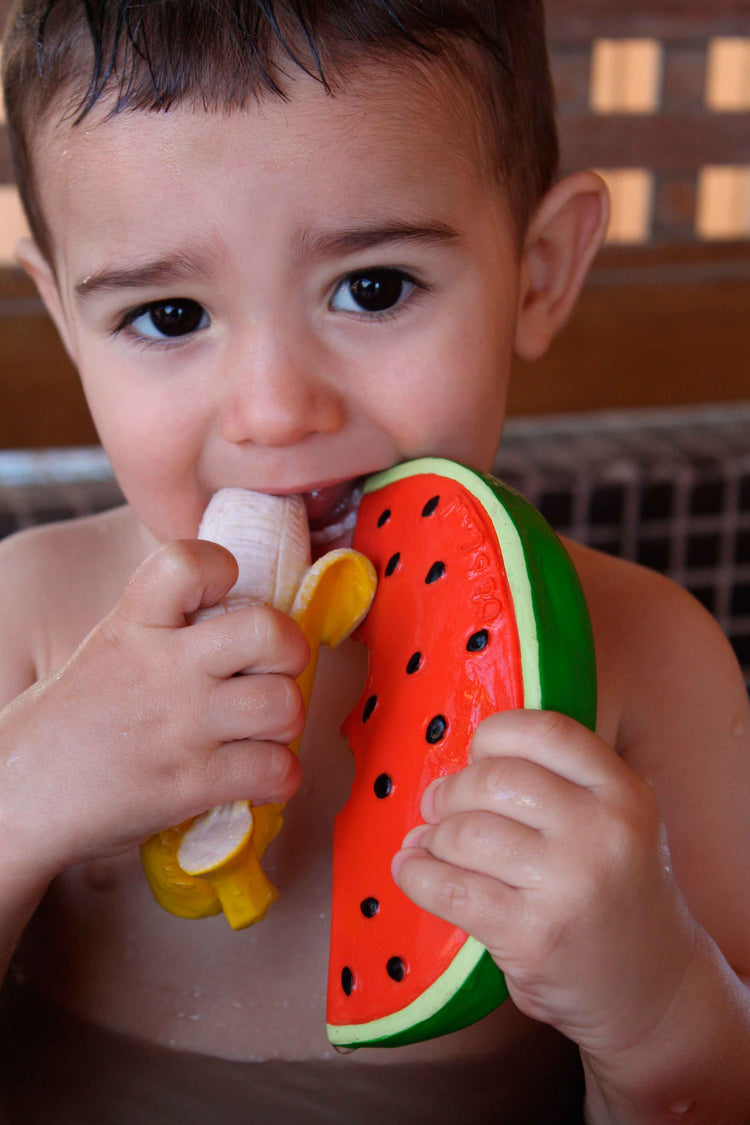 OLI&CAROL. Baby teether - Wally The Watermelon