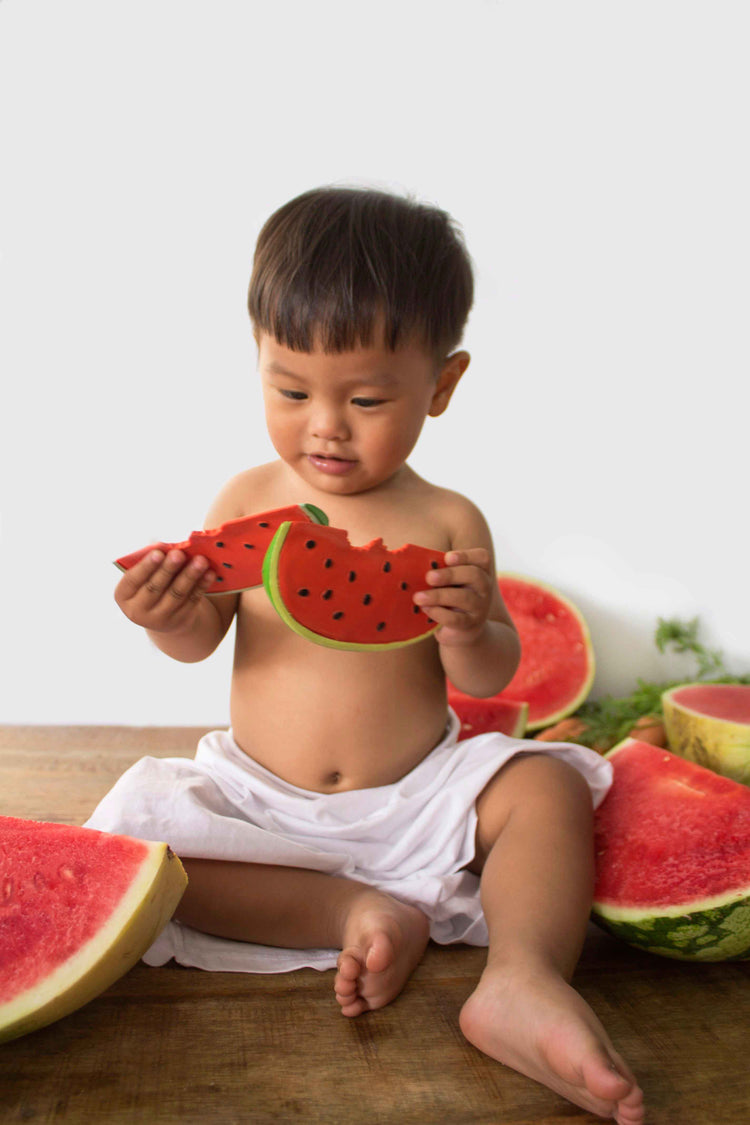 OLI&CAROL. Baby teether - Wally The Watermelon