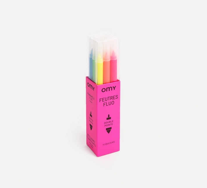 OMY. Set of 9 markers.