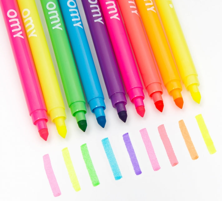 OMY. Set of 9 markers.