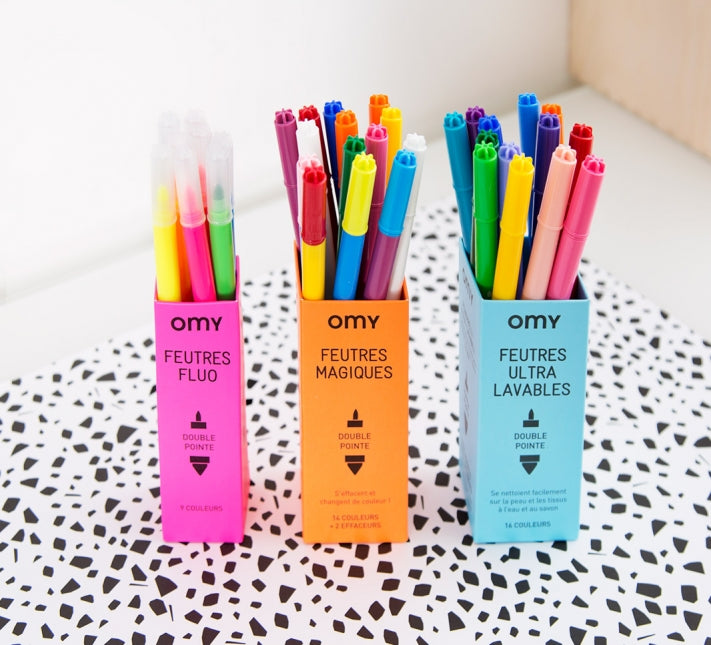 OMY. Set of 9 markers.