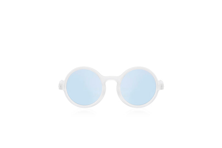 OLIVIO & CO. Junior round sunglasses - Deep Sea Jellyfish White 5-12y