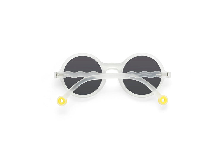 OLIVIO & CO. Junior round sunglasses - Deep Sea Jellyfish White 5-12y