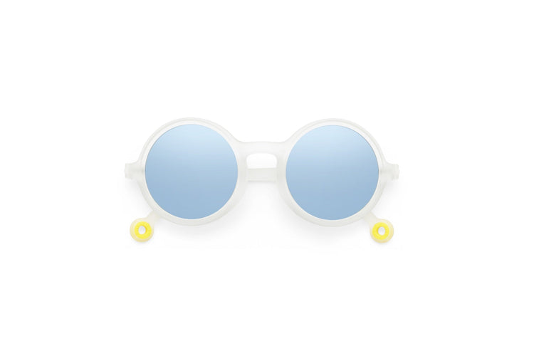 OLIVIO & CO. Junior round sunglasses - Deep Sea Jellyfish White 5-12y