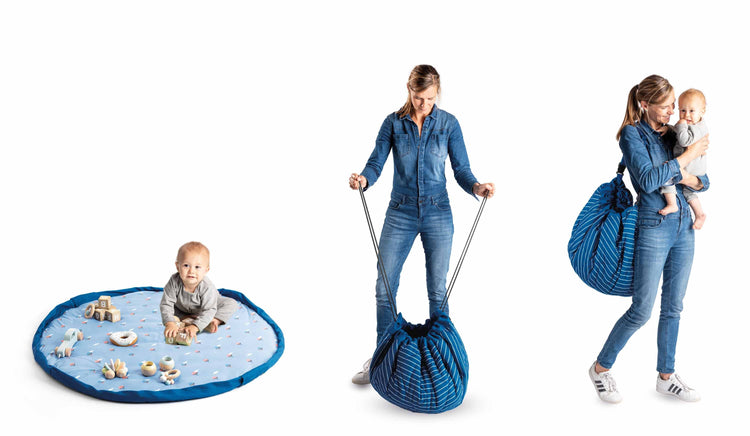 PLAY&GO. 2 in 1 Soft Playmat. Balloon