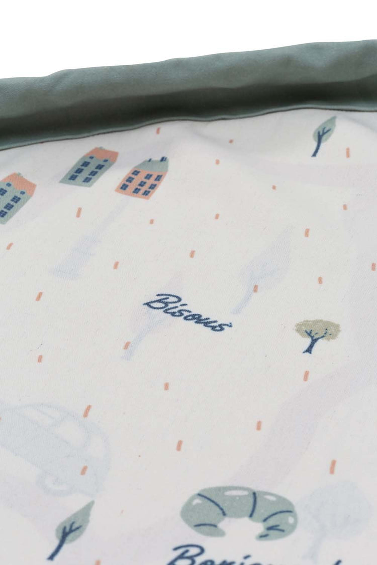 PLAY&GO. 2 in 1 storage bag and playmat. Paris Map