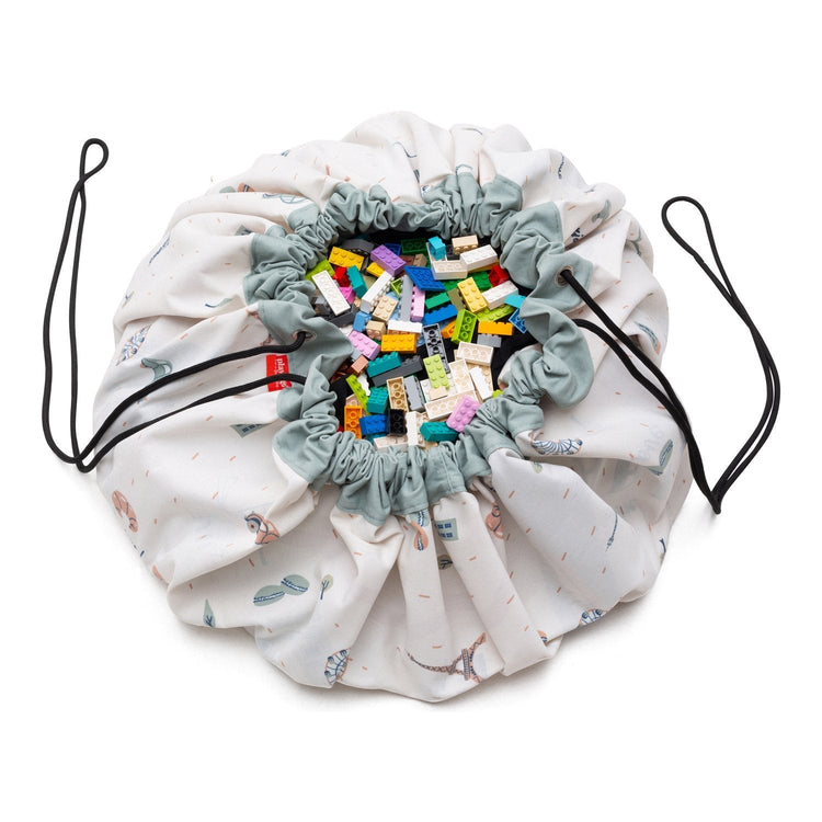 PLAY&GO. 2 in 1 storage bag and playmat. Paris Map