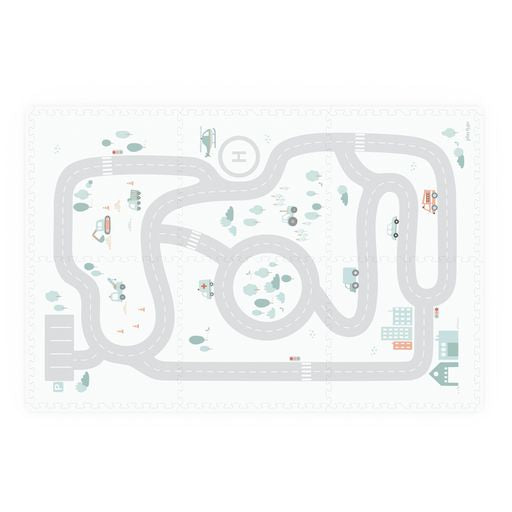 PLAY&GO. EEVAA playmat - puzzle - storage box - Road
