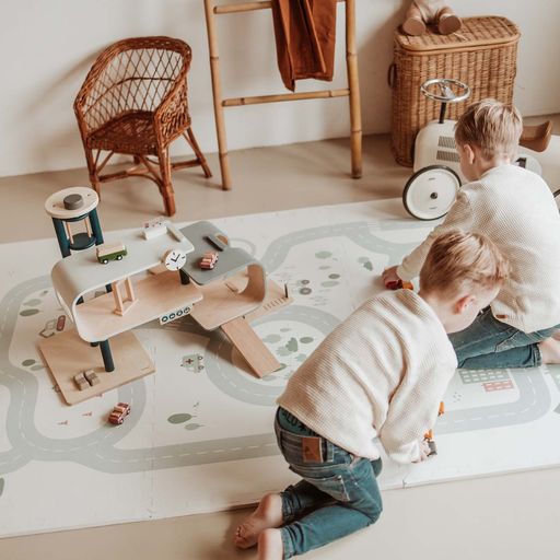 PLAY&GO. EEVAA playmat - puzzle - storage box - Road