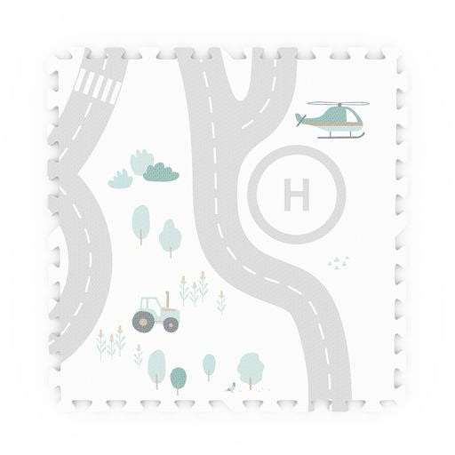PLAY&GO. EEVAA playmat - puzzle - storage box - Road