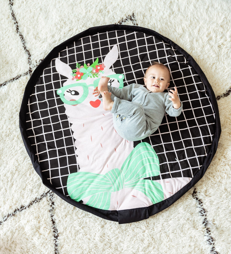 PLAY&GO. 2 in 1 Soft Playmat. Lama