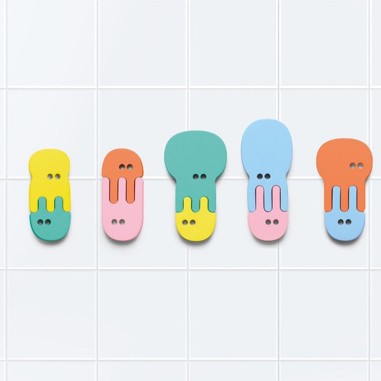 Quut. Bath puzzle - Jellyfish