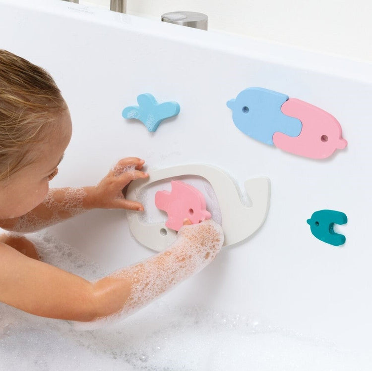 Quut. Bath puzzle - Whale
