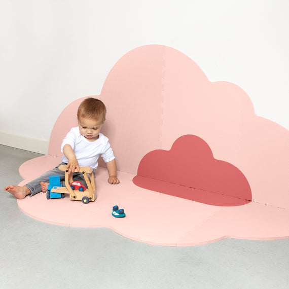 Quut. Playmat Cloud Large – Blush Rose