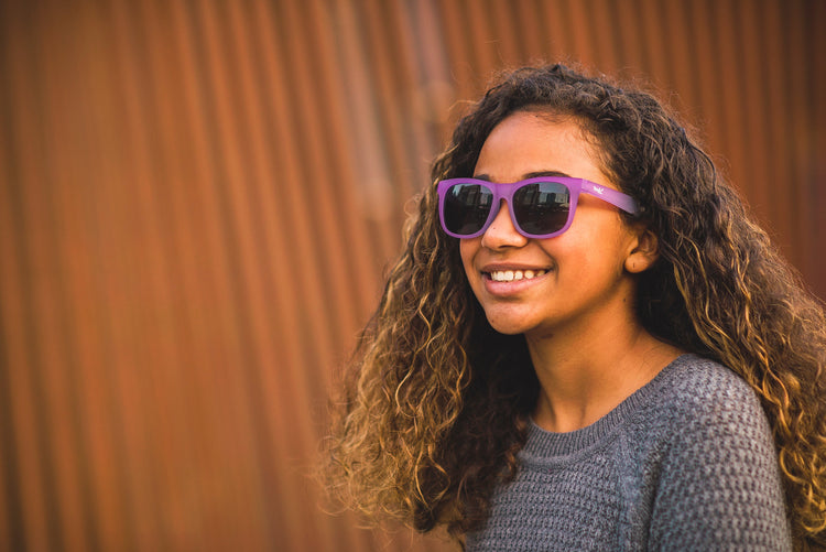 REAL SHADES. Switch sunglasses for Kids Light Blue/Purple