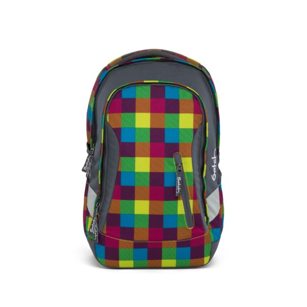 SATCH. Backpack Beach Leach (Plaid Multicolor)