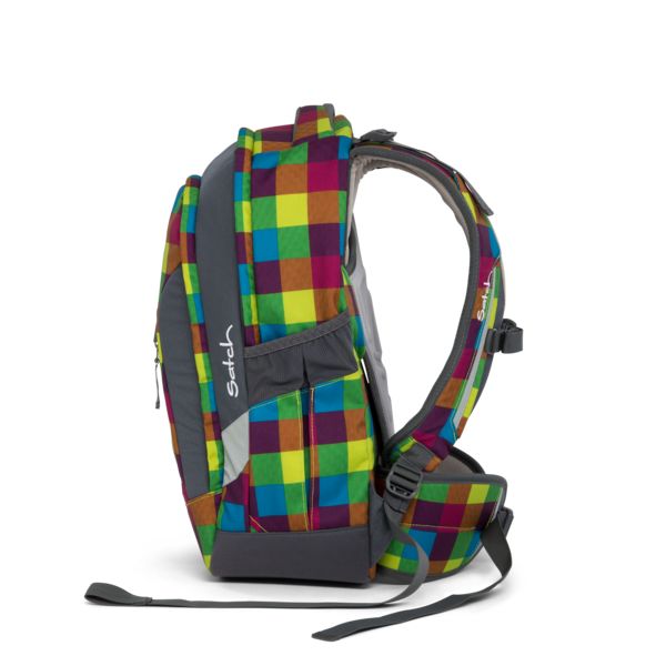 SATCH. Backpack Beach Leach (Plaid Multicolor)