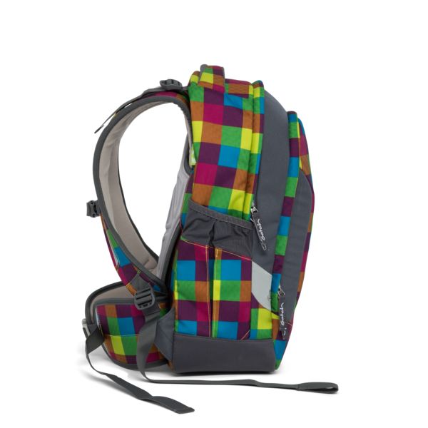 SATCH. Backpack Beach Leach (Plaid Multicolor)